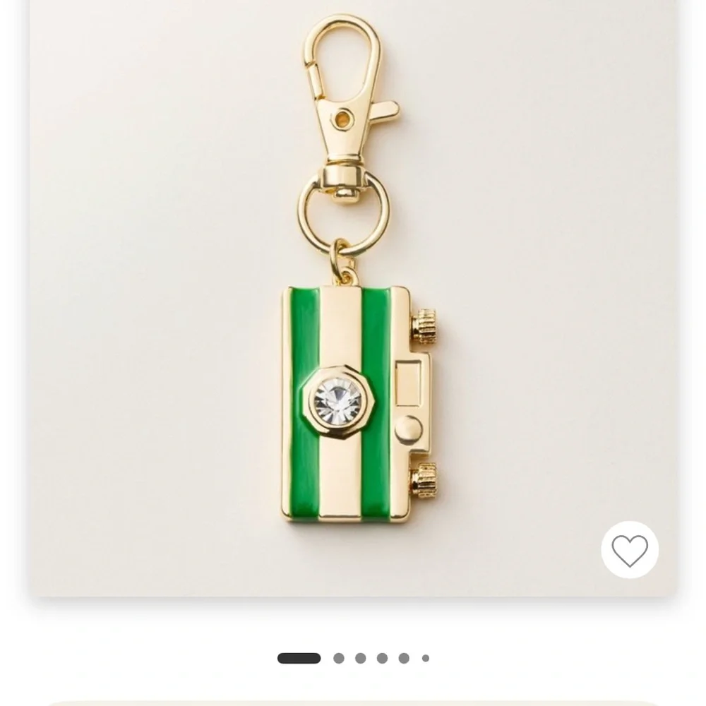 Kate Spade Bag Charms Bundle: Matches, Lipstick, 8 Ball, Camera - Picture 14 of 16